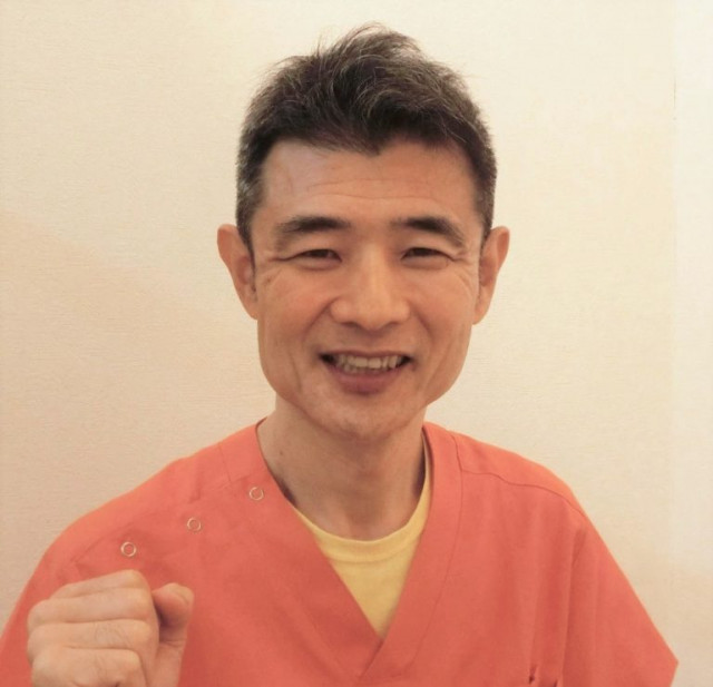 院長の笑顔